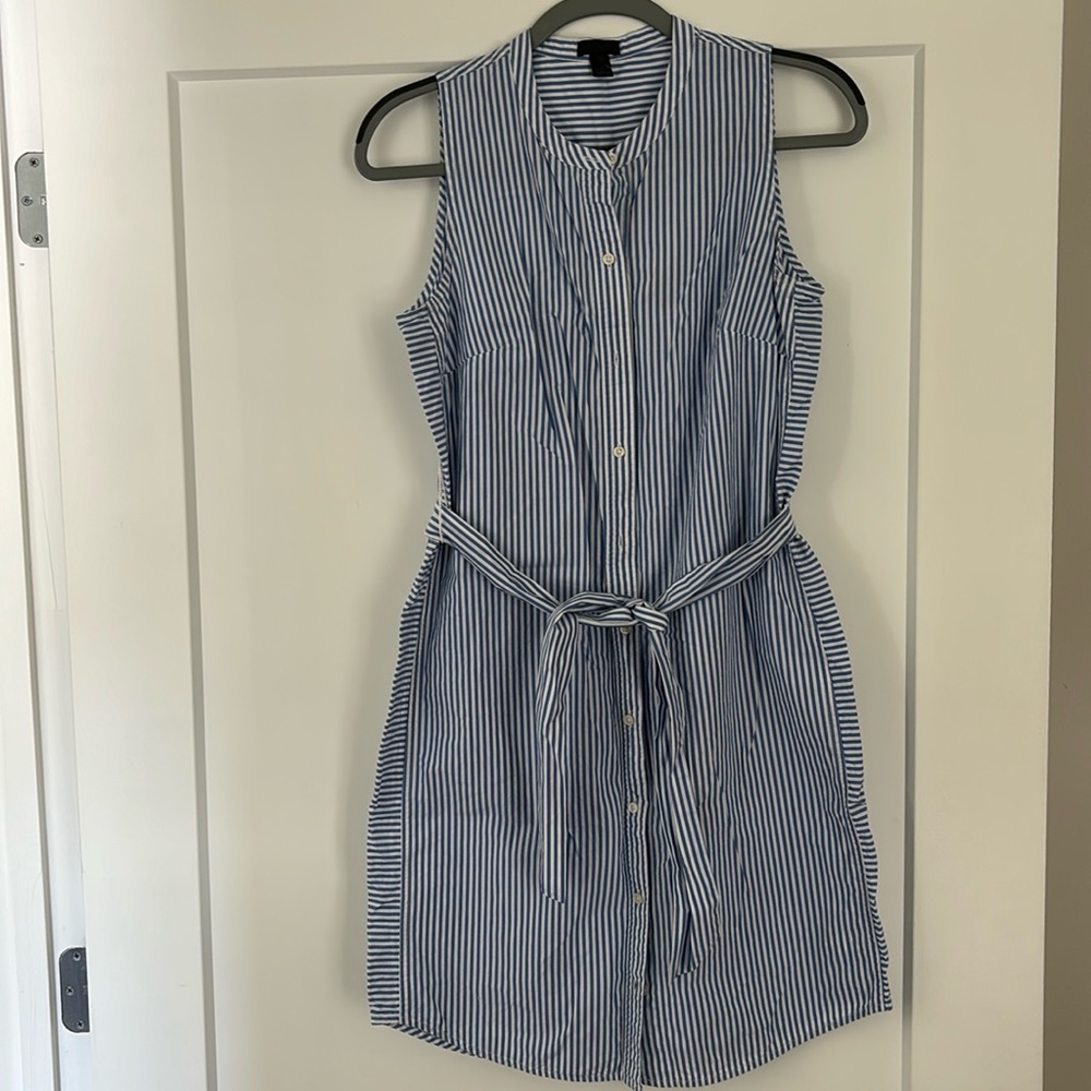 Pin stripe dress - J Crew
